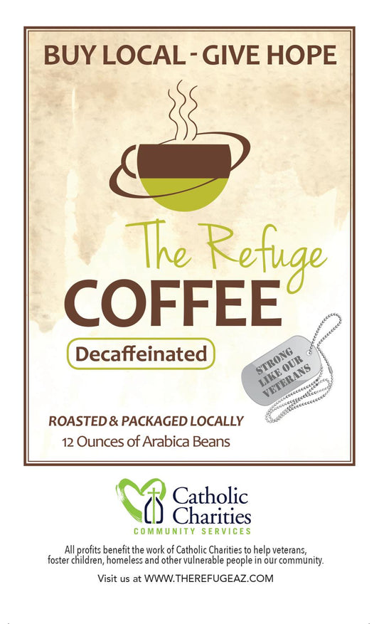 Refuge Coffee 100% Arabica Decaf 12 oz